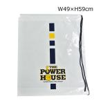 「1点限りネコポス対応」POWER HOUSE パワーハウス オリジナル ひも付き ビニールバッグ P-BAG バスケ