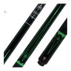 McDermott Select Series Black Urethane Green Maple Points pre - кий 3/8-10 гора 