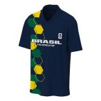 Outerstuff FIFA World Cup 2026 Brazil представитель Brazil рубашка-поло с коротким рукавом джерси футбол мужской желтый 