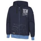 Outerstuff NFLtenesi-* Titan zTennessee Titans полный Zip Parker f-ti флис темно-синий 