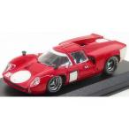 LOLA T70 COUPE PROVA 1967 RED WHITE/Best-Model 1/43 миникар 