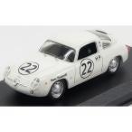 FIAT ABARTH 750 ZAGATO COUPE N 22 SEBRING 1960 RICHARDS CALLANAN WHITE 1/43