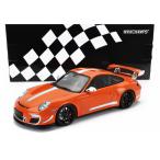 PORSCHE 911 997-2 GT3 RS 4.0 COUPE 2011 - ORANGE/Minichamps 1/18 миникар 