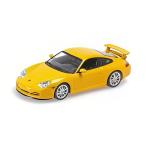 [ предварительный заказ ]PORSCHE 911 (996) GT3 RS купе 2003 желтый / MINICHAMPS 1/43 миникар 