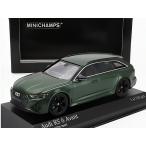 AUDI A6 RS6 Avante SW Station Wagon 2019 коврик зеленый / MINICHAMPS 1/43 миникар 