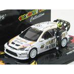 FORD ENGLAND - FOCUS RS WRC N 46 WINNER RALLY MONZA 2006 VALENTINO ROSSI + FIGURE GOLD /Minichamps 1/43 миникар 