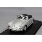 1965 Porsche 356 C кабриолет серебряный /Maxichamps 1/43 миникар 