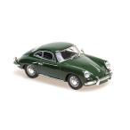 1965 Porsche 356 C купе темно-зеленый /Maxichamps 1/43 миникар 