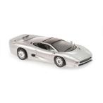 1991 год Jaguar XJ 220 серебряно-металлический Maxichamps 1/43 миникар 