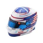  Williams F1 Rogan * волна .nto2024 копия шлем 1/5 голубой / красный / белый 