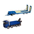 予約2014年発売予定メルセデスベンツアクトロス 8X4PLATFORM WITH CRANE + ノーテブーム ASD40 IM SET Platform with crane + ASD40 blue トラック　クレーン /N