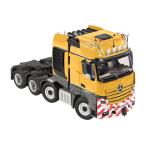 予約MB Actrosメルセデスベンツアクトロス Giga Space SLT "yellow RAL 1007" トラック トラクタヘッド /NZG  建設機械模型 工事車両 1/50 ミニチュア