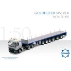 予約2012年発売予定 GOLDHOFER heavy duty bridge SPZ DL6 メルセデスベンツアクトロス 3軸 /CONRAD 1/50 建設機械 模型 72155-0