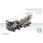 予約2016年発売予定 STETTER Concrete mixer 4-axle on メルセデスベンツアクトロス SALOMON ミキサー トラック /CONRAD 建設機械模型 工事車両 1/50 ミニチュア