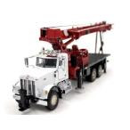 National Crane 1300H  Peterbilt 357 ホワイト/レッド クレーン車 1/50 建機模型 工事車両 /TWH048-01012 重機