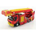 RENAULT - D16 EPC-33 GIMAEX RIFFAUD PRX-B ECHELLE TRUCK SAPEURS POMPIERS SCALA 2016 - RED YELLOW トラック/Eligor 建設機械模型 工事車両 1/43 ミニカー