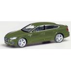 アウディ A5 スポーツバック グリーンメタリック Audi A5 ヘルパ 1/87 / Herpa 1/87 ミニカー
