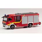 Mercedes Benz Atego Z-Cab HLF 20 Feuerwehr Dinklage красный миникар Herpa 1/87