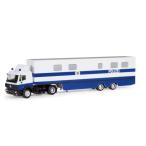 Mercedes Benz SK K.Sz. Police The ksen голубой белый /Herpa 1/87 миникар 