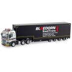 Scania R HL 6x2 V.Sz. голубой da- серебряный черный /Herpa 1/87 миникар 