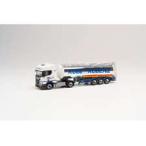 Scania CR 20 HD Koo be& Koo Benz белый голубой /Herpa 1/87 миникар 