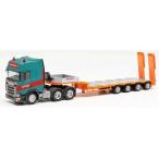 Scania CR 20 6x4 S.T.sz.gru балка зеленый orange /Herpa 1/87 миникар 