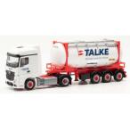  Mercedes Benz Actros B. `18 S.Sz. Talke белый | красный / Herpa 1/87 миникар 