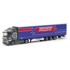  Mercedes Benz Actros S. 2.3 15m Lowliner. Toni Hotz голубой | красный / Herpa 1/87 миникар 