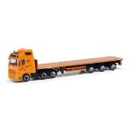 Volvo FH Gl '20 6x2 +tere прицеп 3a Spitz . on * сигнал Len ho ru -тактный orange /Herpa 1/87 миникар 