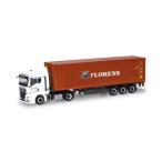 MAN TGX GM C.Sz.shumitof Lawrence белый Brown /Herpa 1/87 миникар 
