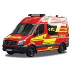 Mercedes Benz Sprinter род занятий пожаротушение .shututogaruto красный желтый /Herpa 1/87 миникар 