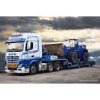【予約】1-3月以降発売予定L.A. van den Heuvel Mercedes Benz Actros GigaSpace 6x2 トレーラー /建設機械模型 工事車両 IMC 1/50 ミニカー