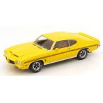 1972 год Pontiac LeMans GTO желтый KK-Scale 1/18 миникар 