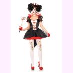 83924カードの世界の女王 ロイヤル・クィーン2ピースセット  セクシーコスチューム コスプレ /レッグアベニュー   コスプレ・仮装・ハロウィン・女性・大人用