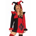 コージー　ハーレクイン　コスチューム レッグアベニューコスプレ衣装(仮装、パーティー、ハロウィン）  大人女性