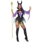 ウィックドソーサレス　コスチューム　レッグアベニューコスプレ衣装(仮装、パーティー、ハロウィン）  大人女性