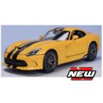 2013 Dodge Viper GST желтый черный /MAISTO 1/18 миникар 