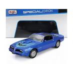 PONTIAC fire bird Trans Am 1978 голубой /MAISTO 1/18 миникар 
