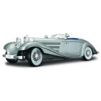 1936 Mercedes Benz 500K специальный Roadster premium выпуск серебряный /MAISTO 1/18 миникар 