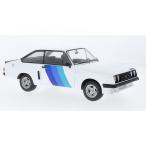 [ предварительный заказ ]FORD ESCORT MKII RS 2000 XPACK 1977 WHITE 2TONE BLUE/MCG 1/18