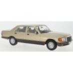 [ предварительный заказ ]12 месяц после продажа предположительно MERCEDES BENZ S Class (W126) 1979 beige metallic lik/ MCG 1/18