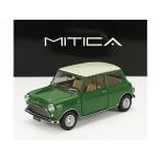 INNOCENTI Mini Cooper MK1 1966 зеленый слоновая кость / MITICA-DIECAST 1/18 504 автомобилей ограниченного выпуска за границей ограничение миникар 