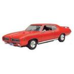 1969 Pontiac GTOjaji orange яркий красный /Motor Max 1/18 миникар 
