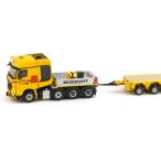 【予約】Nederhoff メルセデスベンツアクトロス MP4 Big Space SLT 8x4 Intercombi Scheuerleトラック /建設機械模型  1/50