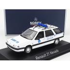 RENAULT R21nevadaSW Station Wagon SAMU машина скорой помощи 1991 белый / Norev 1/43 миникар 