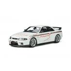 【予約】8月以降発売予定Nissan Skyline日産スカイライン GT-R (R33) Mine's 1998 white /Otto 1/18 ミニカー