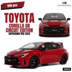 2022 Toyota Corolla GR Circuit Edition Resin Supersonic red/ OTTO 1/18 миникар 