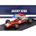  Ferrari F1 312 1968 N 26 Франция GP победа домкрат -iks красный / белый BRUMM 1/43