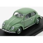 VOLKSWAGEN BEETLE MAGGIOLINO 1200 DE LUXE 1953 GREEN/Rio 1/43