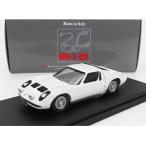 LAMBORGHINI MIURA P400 1967 PERSONAL CAR JOHNNY HALLYDAY WHITE/Rio 1/43